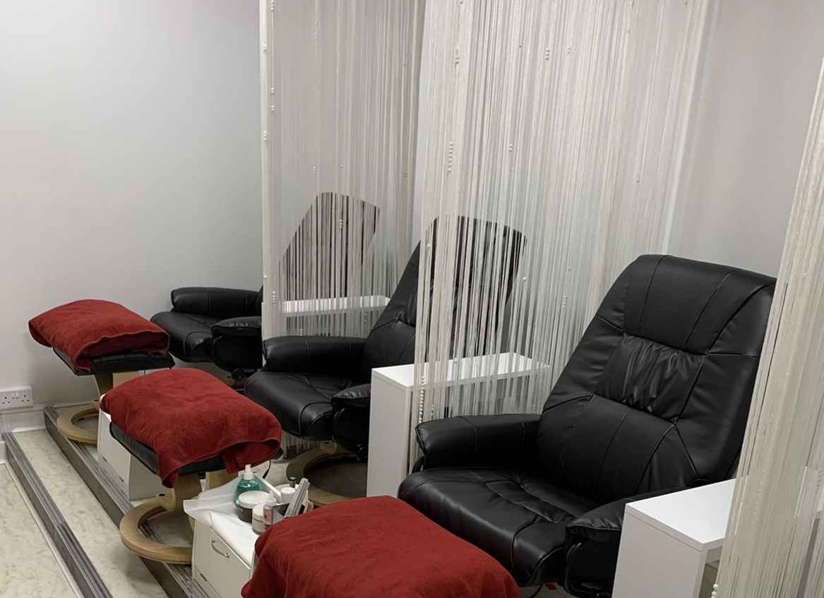 pedicures at becalmed